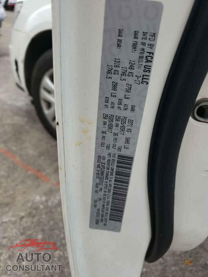 DODGE JOURNEY 2017 - 3C4PDCAB0HT622312