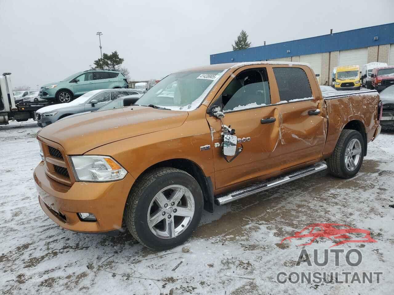 DODGE RAM 1500 2012 - 1C6RD7KT5CS324993