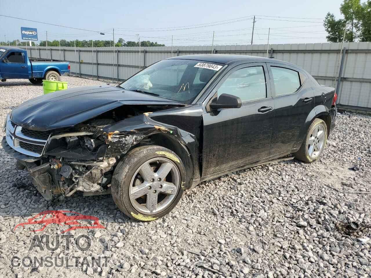 DODGE AVENGER 2013 - 1C3CDZAB8DN725851