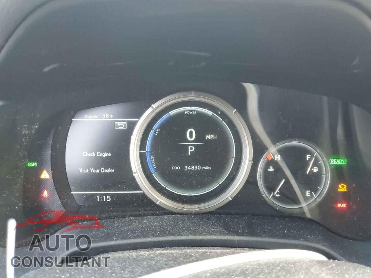 LEXUS RX450 2020 - 2T2YGMDA1LC044457