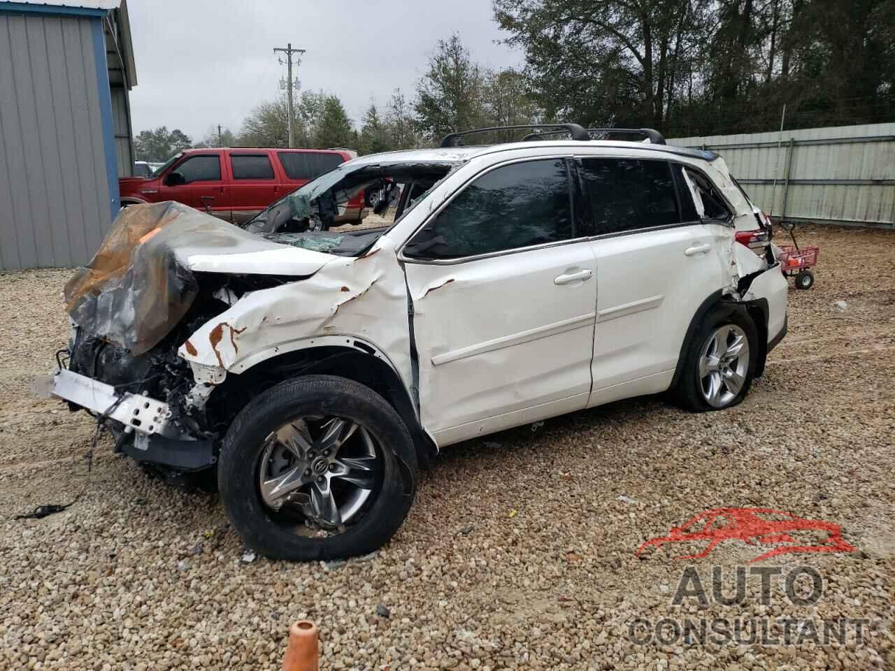 TOYOTA HIGHLANDER 2017 - 5TDDZRFH0HS387361
