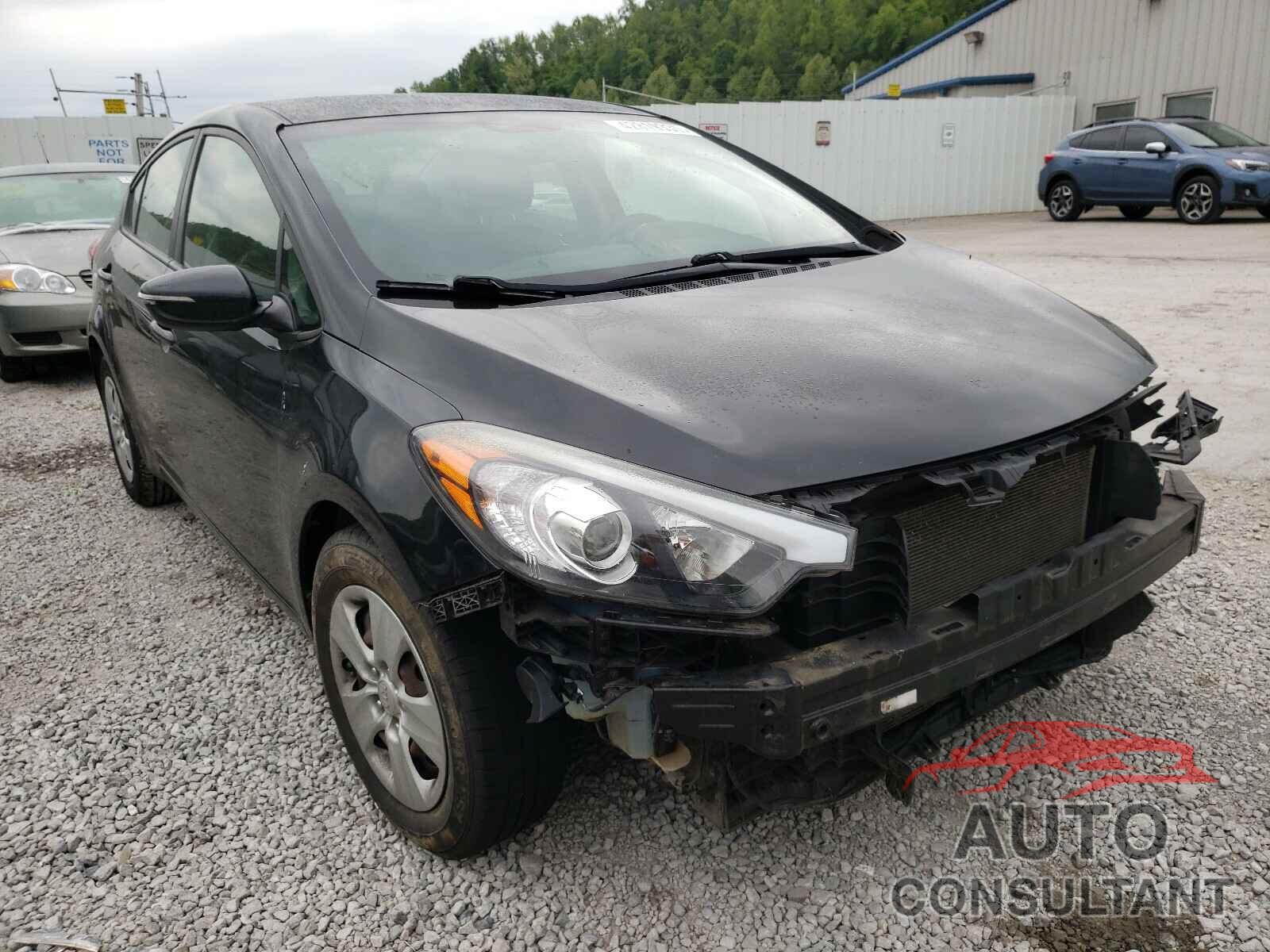 KIA FORTE 2016 - KNAFX4A65G5538817