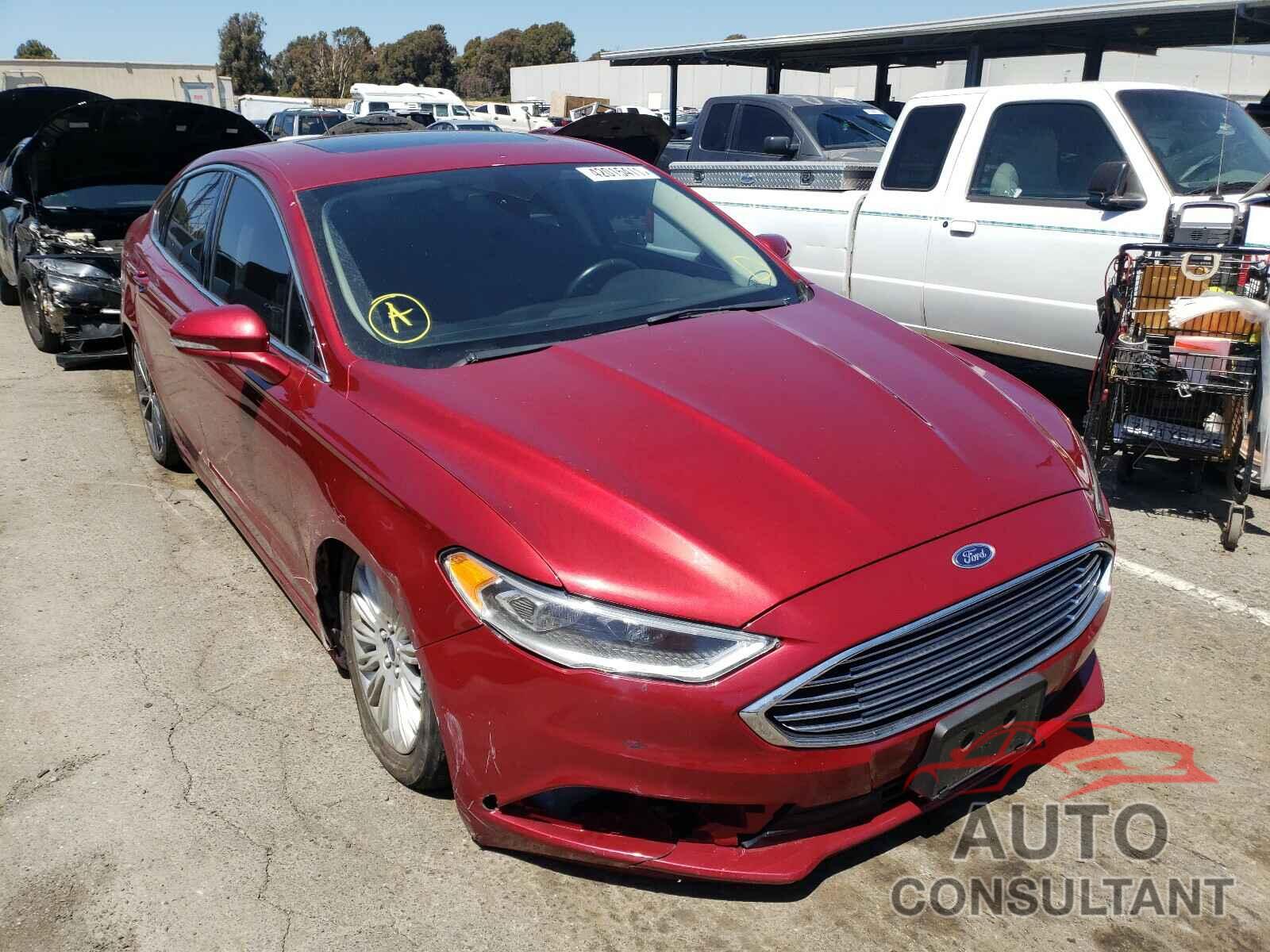 FORD FUSION 2017 - 3FA6P0K95HR187691