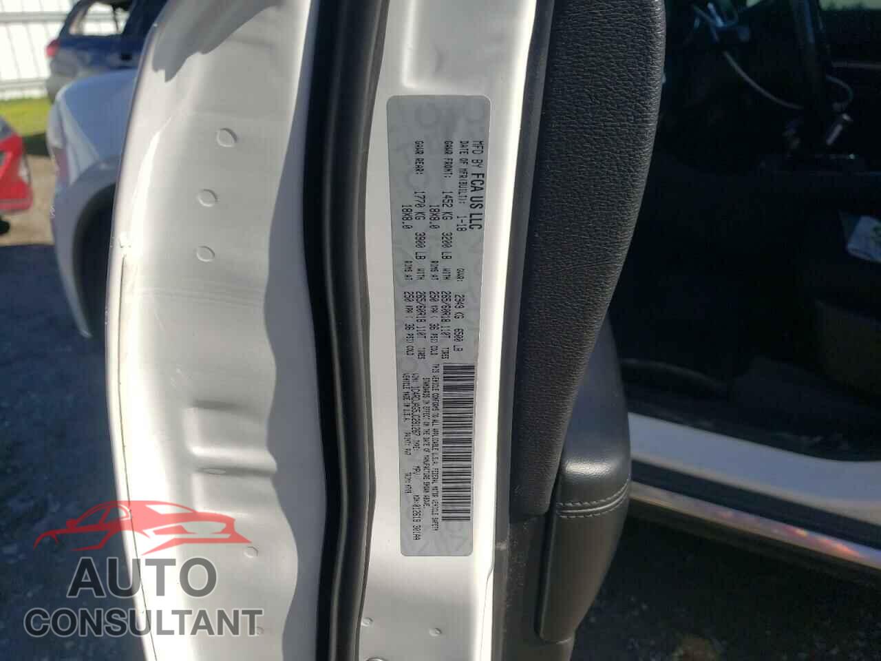 DODGE DURANGO 2018 - 1C4RDJAG5JC291267