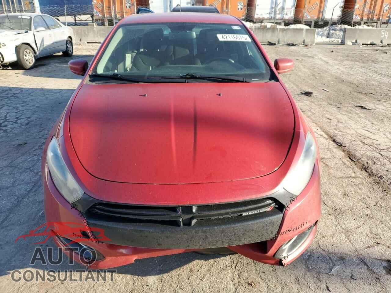 DODGE DART 2013 - 1C3CDFBA7DD344339