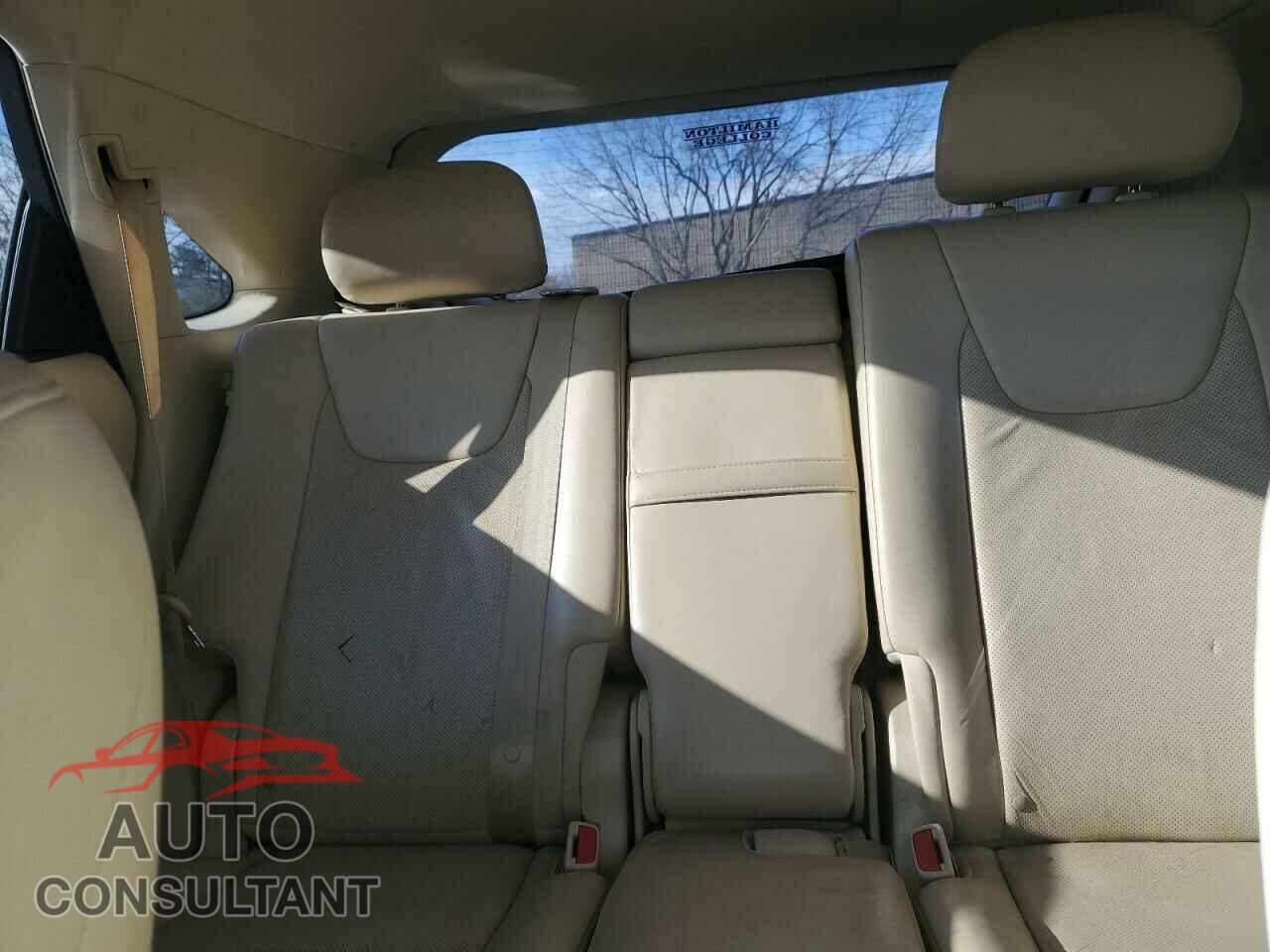 LEXUS RX350 2012 - 2T2BK1BA4CC135261