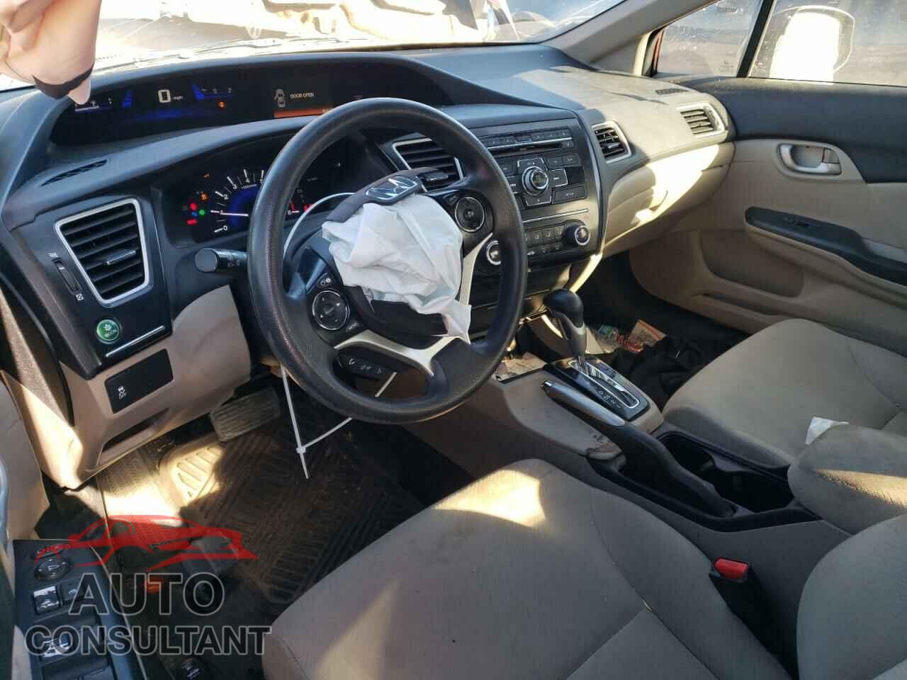 HONDA CIVIC 2013 - 2HGFB2F53DH586151