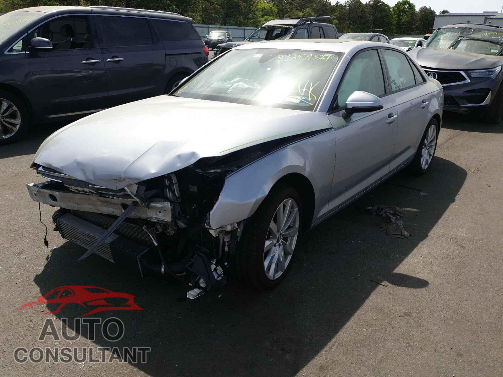 AUDI A4 2017 - WAUNNAF46HN058357