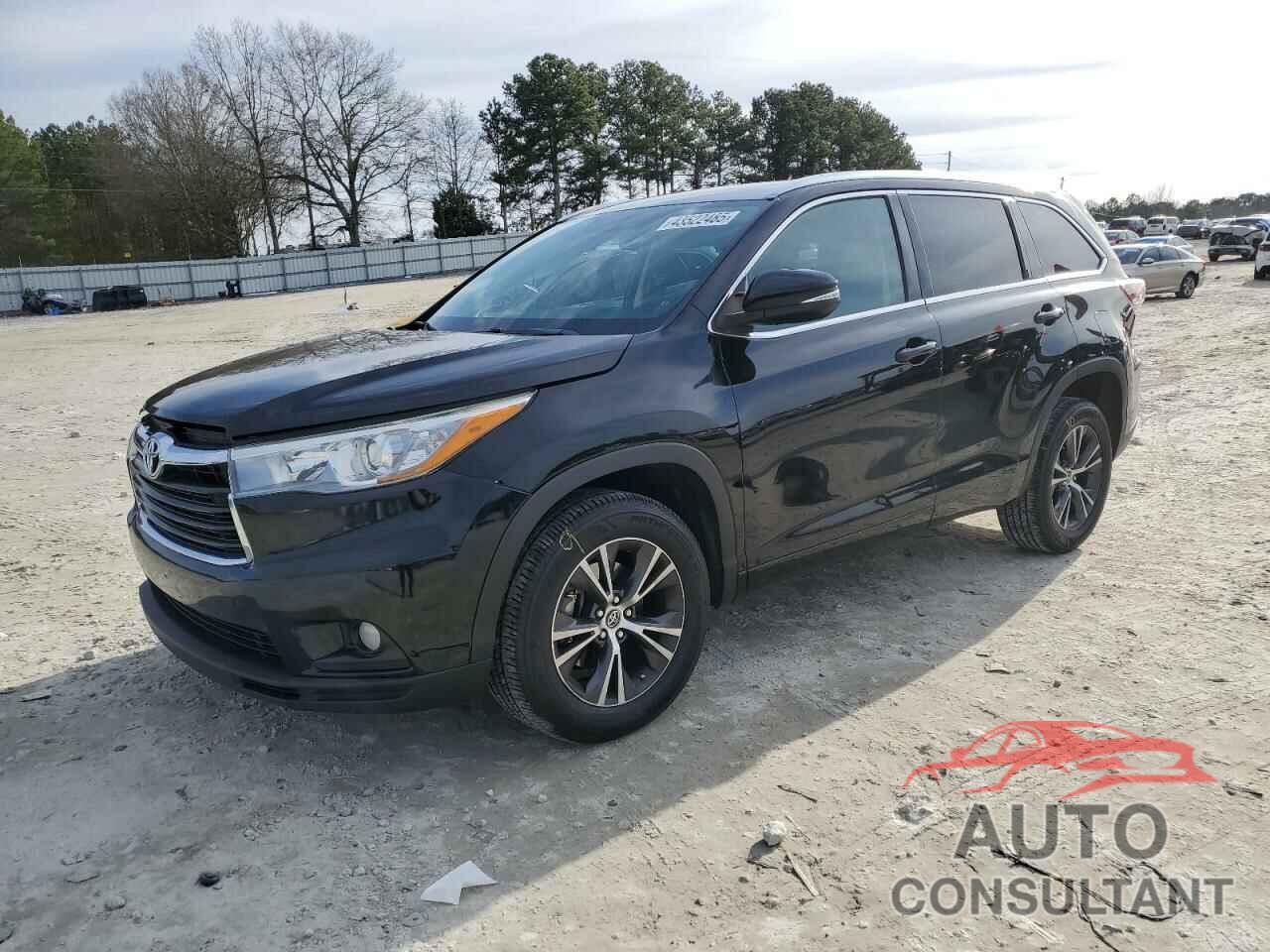TOYOTA HIGHLANDER 2016 - 5TDKKRFH3GS145366