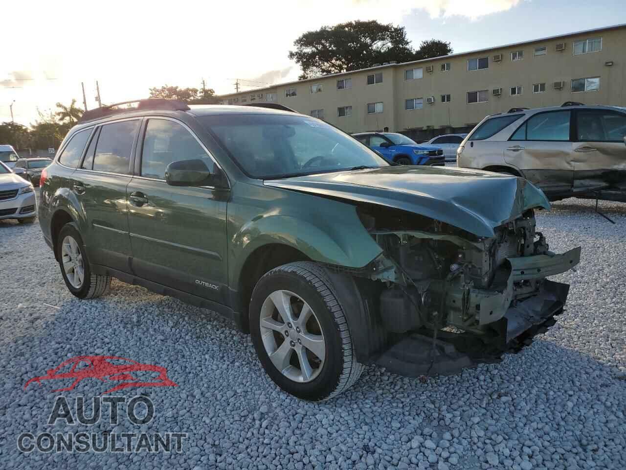 SUBARU OUTBACK 2013 - 4S4BRBCC3D3210124