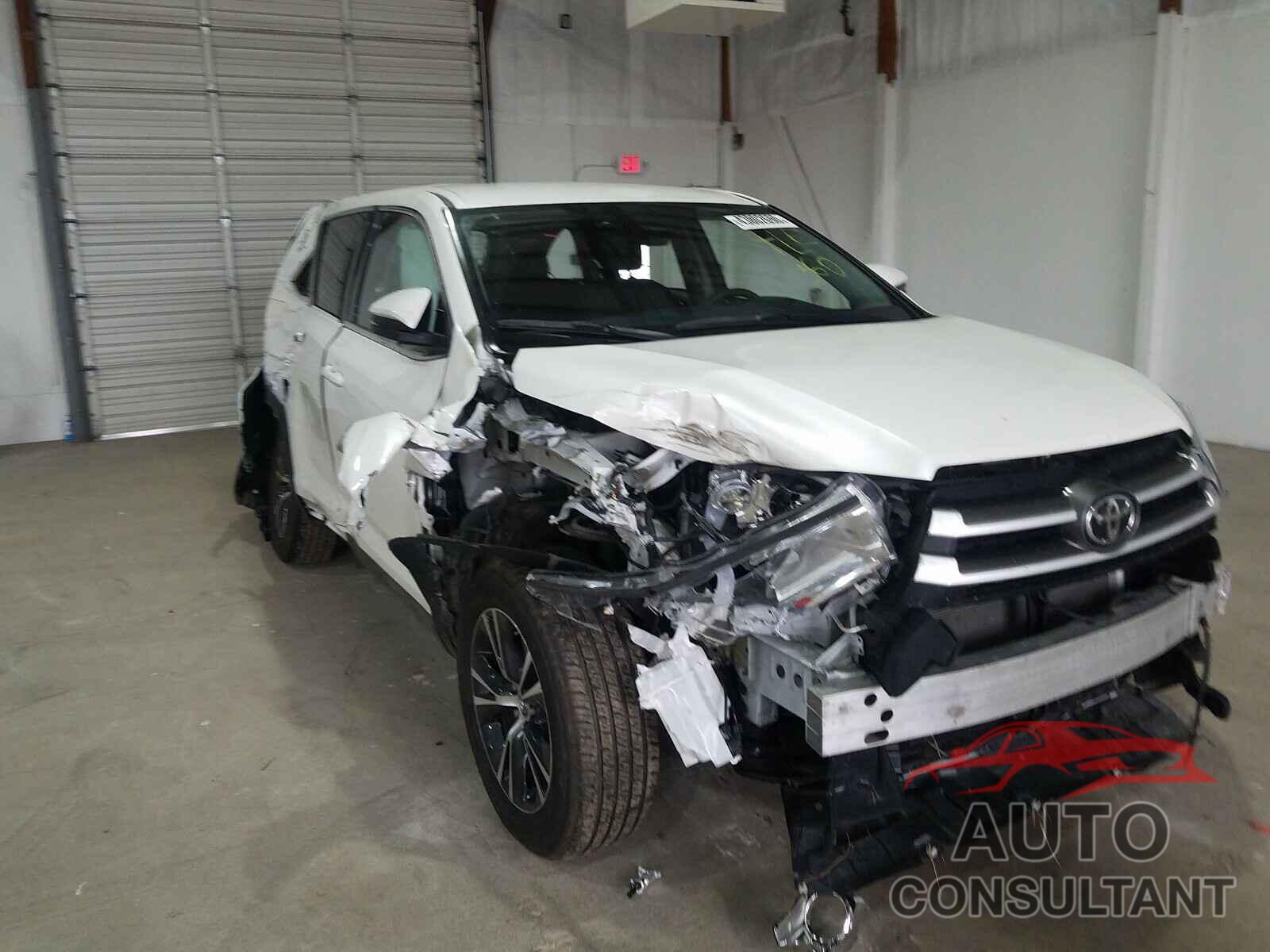 TOYOTA HIGHLANDER 2019 - 5TDZZRFH8KS351334