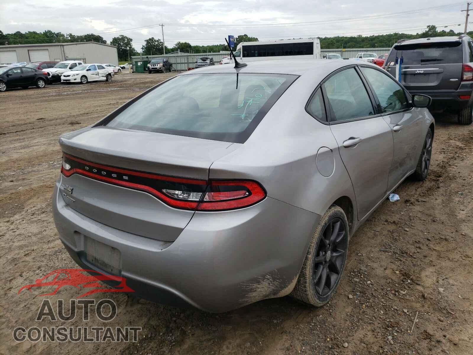 DODGE DART 2016 - 1C3CDFAA3GD533866