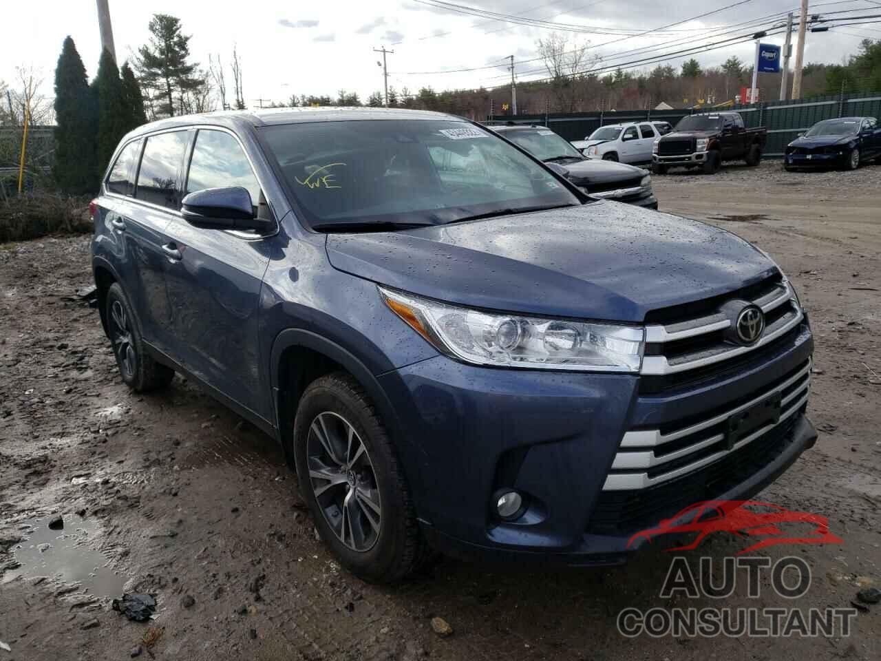 TOYOTA HIGHLANDER 2019 - 5TDBZRFHXKS710037