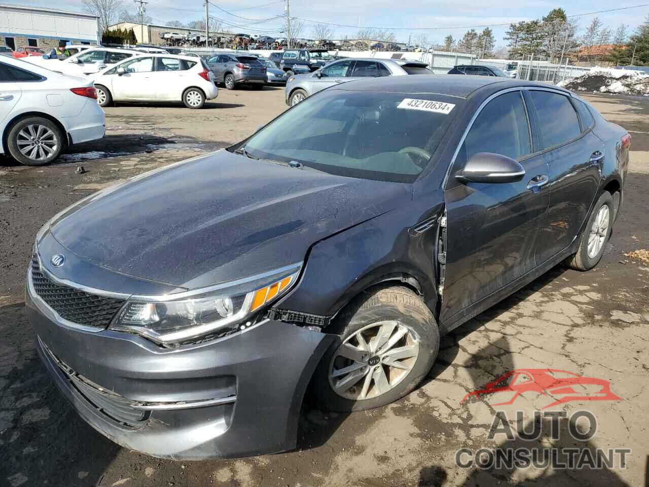 KIA OPTIMA 2016 - KNAGT4L36G5107437