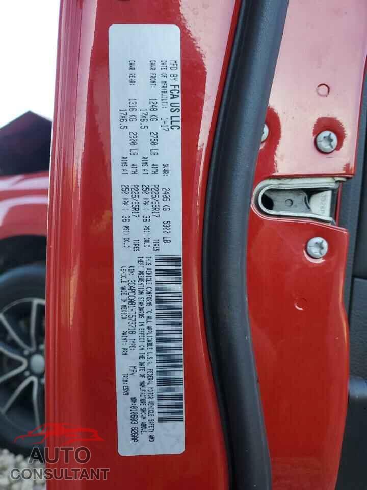 DODGE JOURNEY 2017 - 3C4PDCAB1HT573718