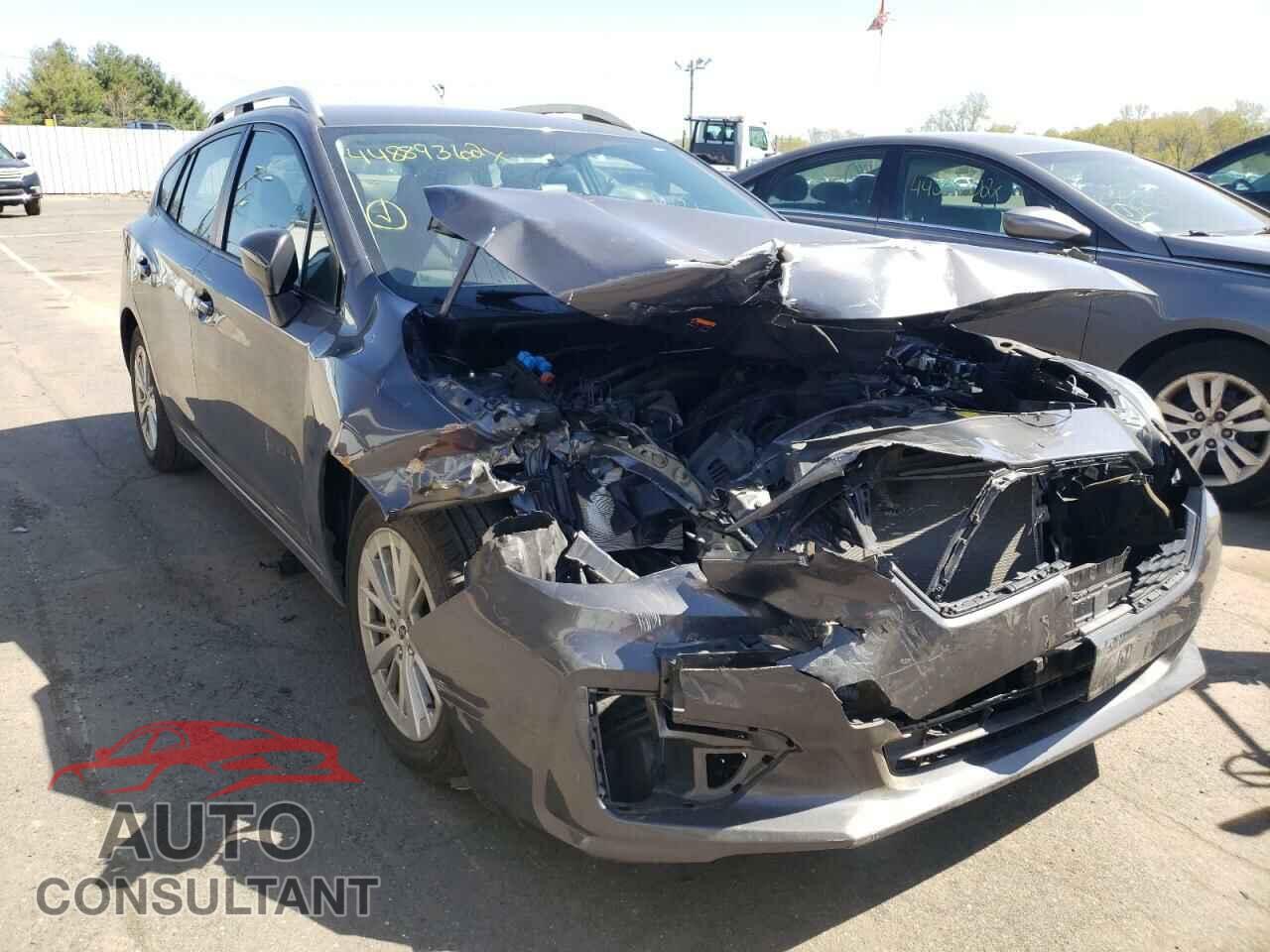SUBARU IMPREZA 2018 - 4S3GTAB63J3707977
