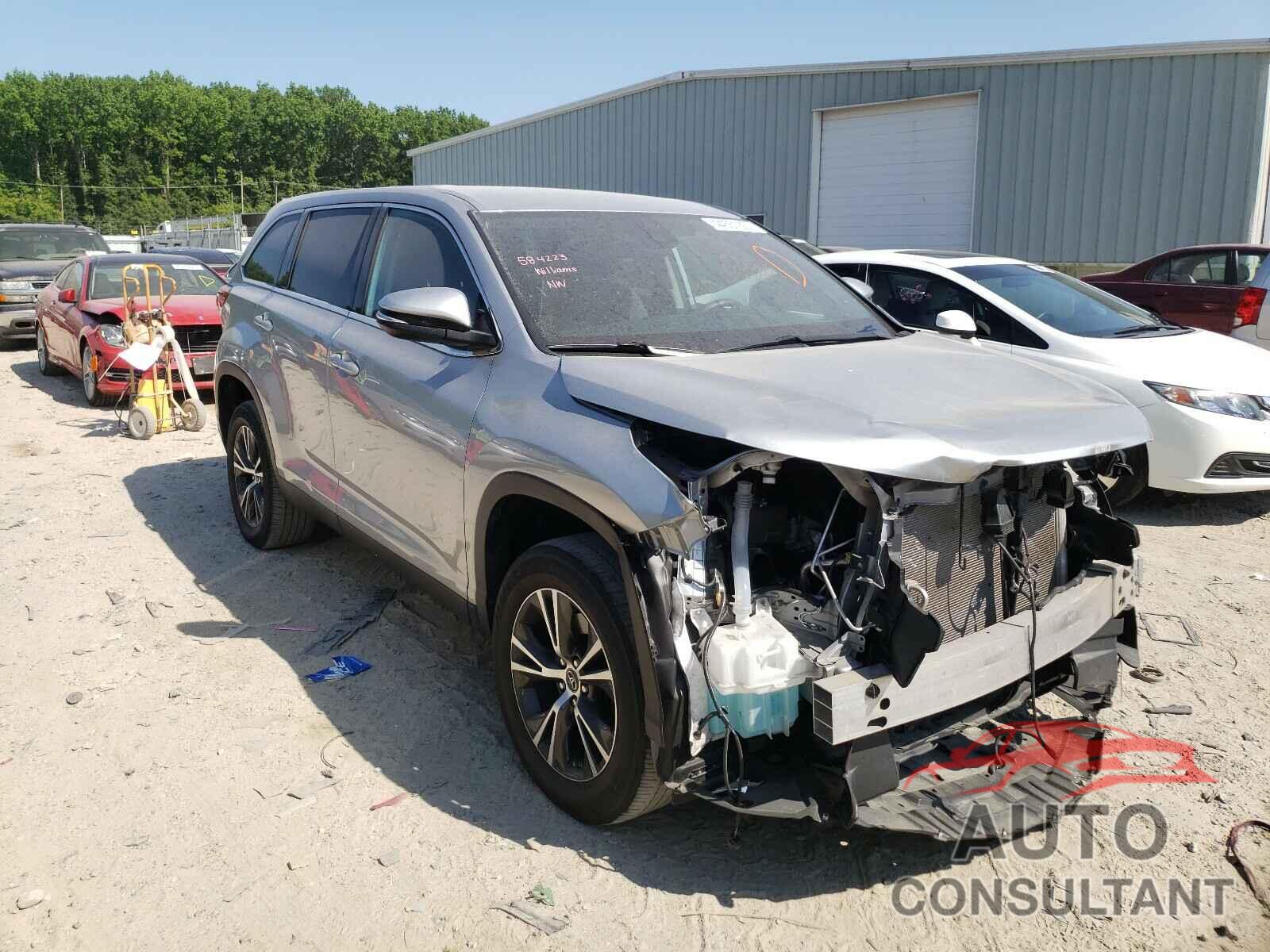 TOYOTA HIGHLANDER 2019 - 5TDZZRFH3KS318757