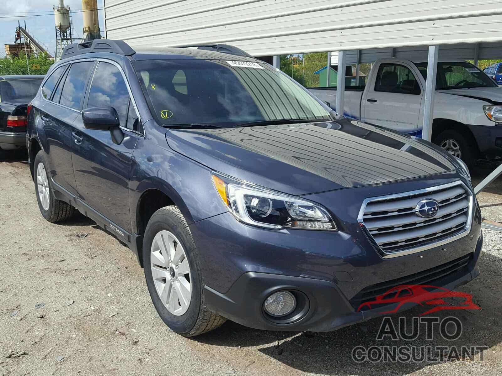 SUBARU OUTBACK 2.5I PREMIUM 2017 - 4S4BSACC8H3314127