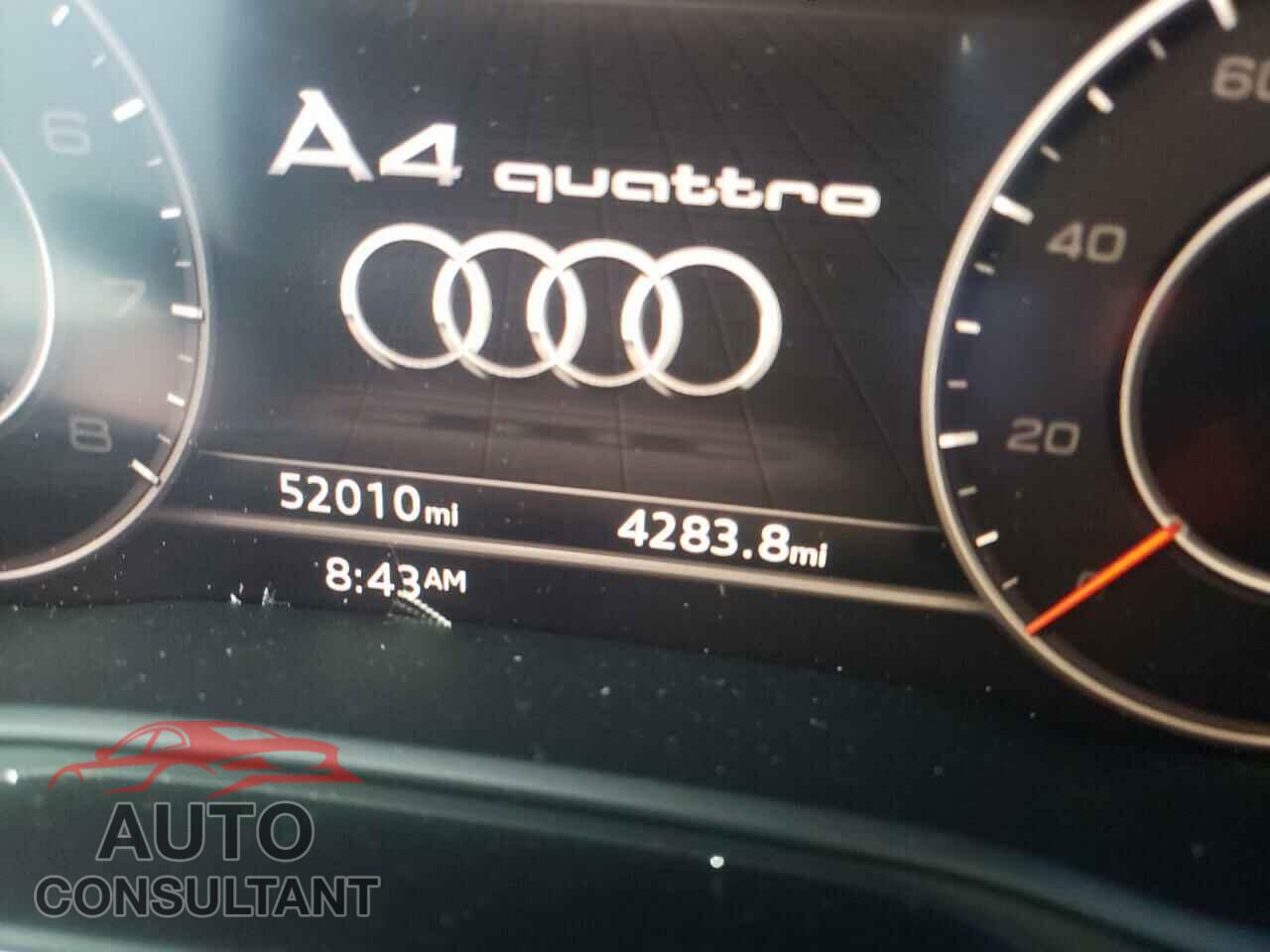 AUDI A4 2017 - WAUENAF41HN042017