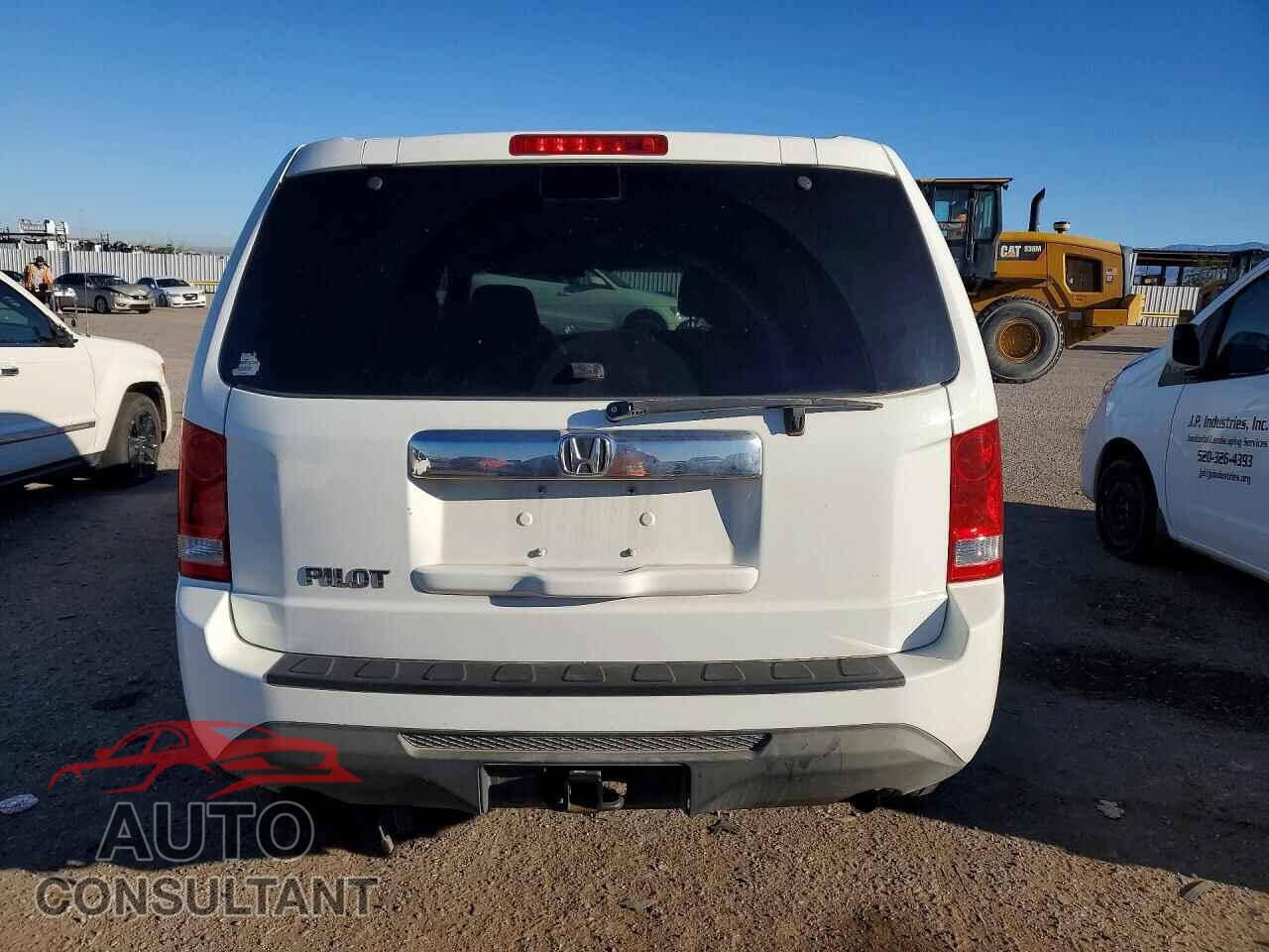 HONDA PILOT 2012 - 5FNYF3H23CB019026