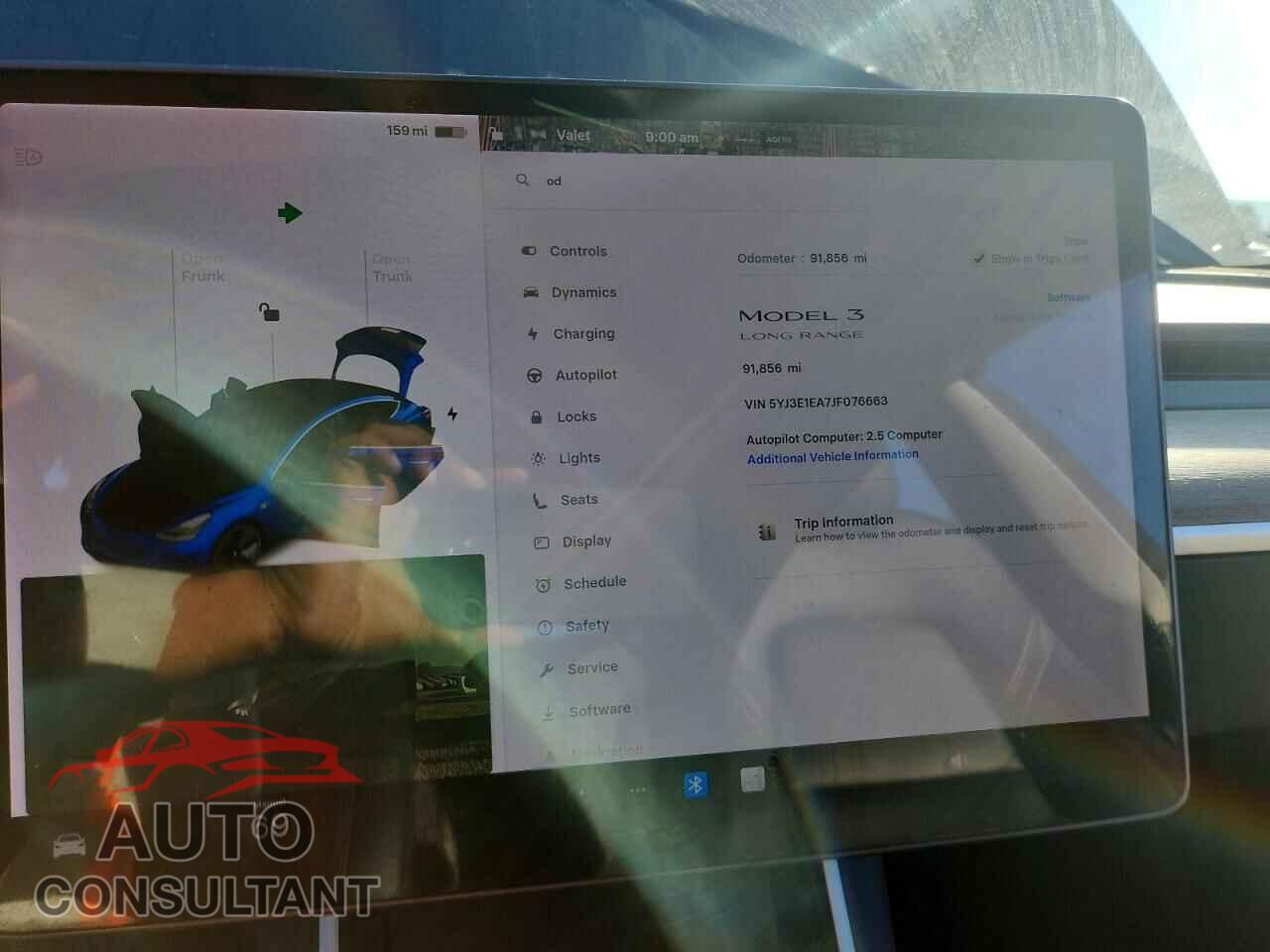 TESLA MODEL 3 2018 - 5YJ3E1EA7JF076663