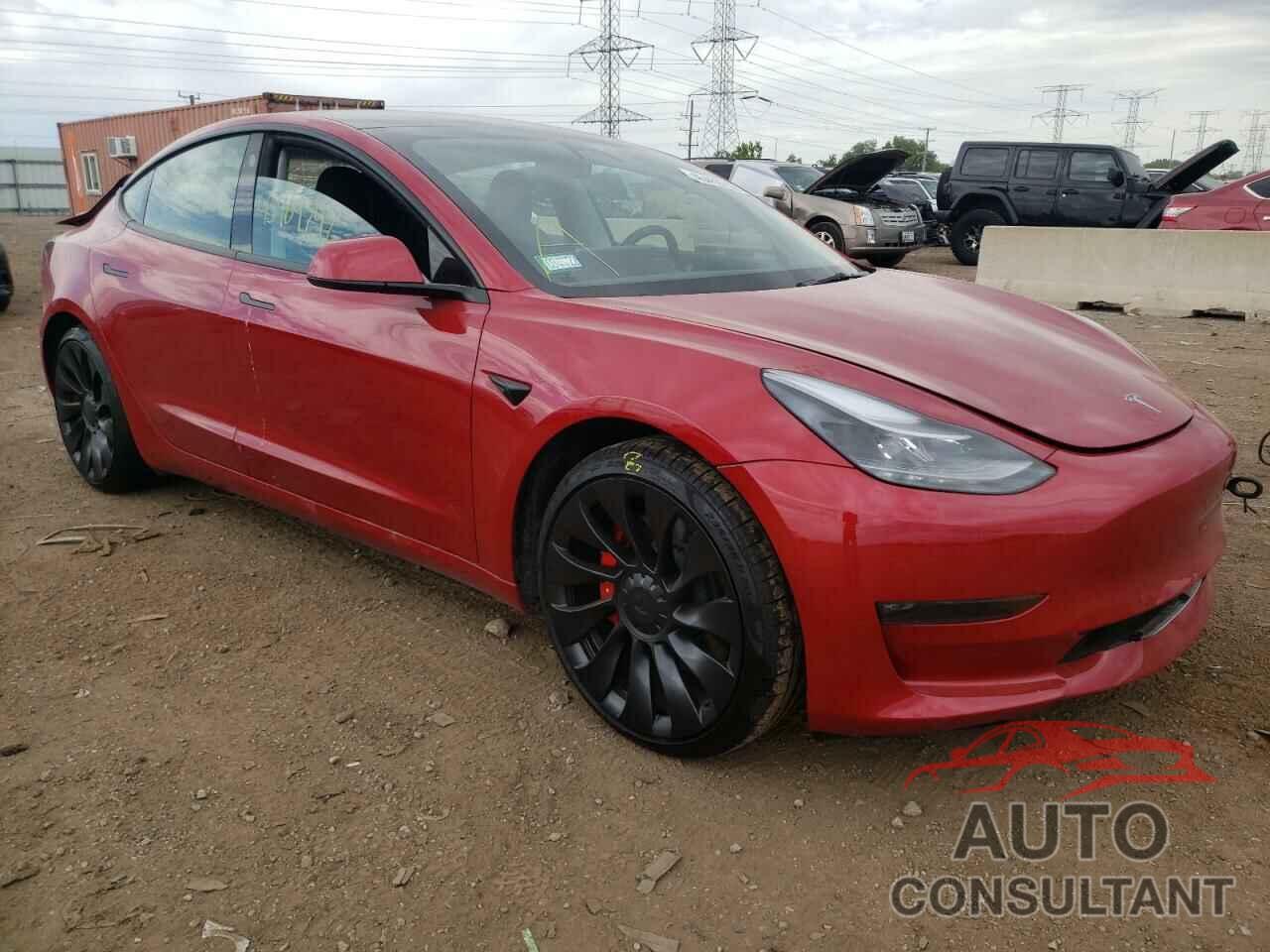 TESLA MODEL 3 2022 - 5YJ3E1EC6NF203040