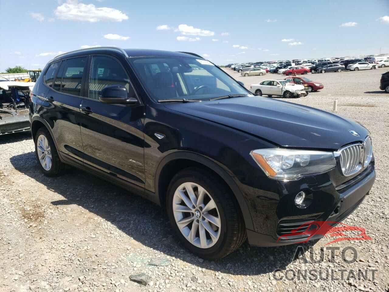 BMW X3 2016 - 5UXWX9C55G0D75783