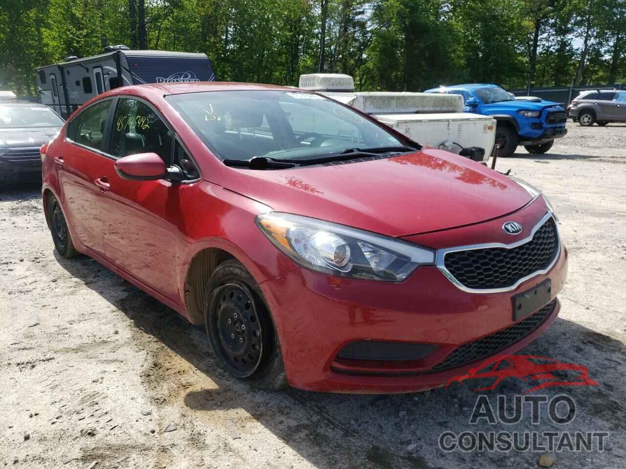 KIA FORTE 2016 - KNAFK4A62G5614931