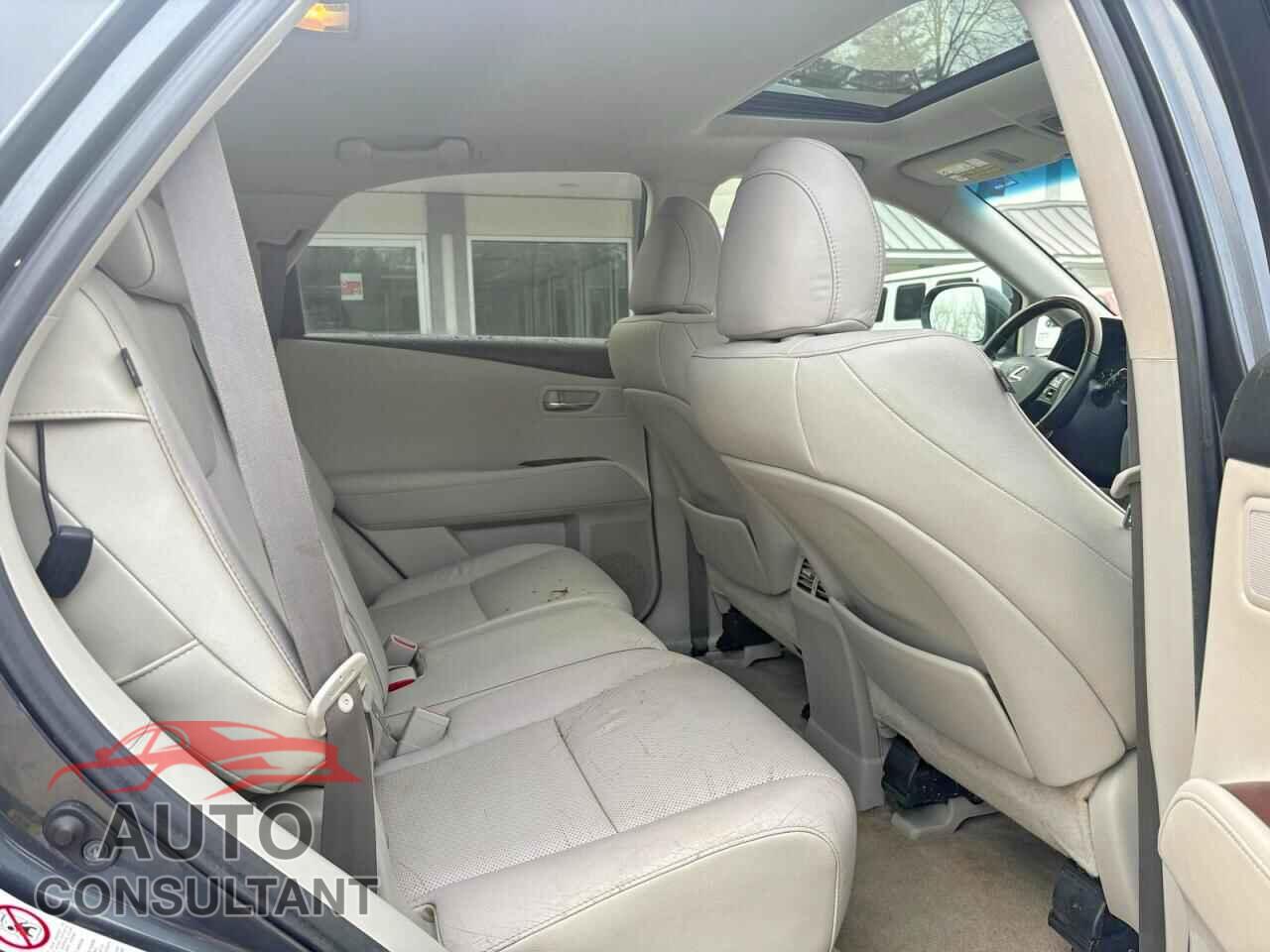 LEXUS RX350 2010 - 2T2BK1BA3AC022494