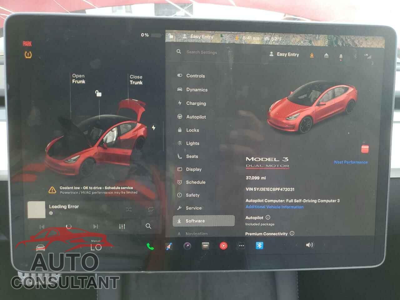 TESLA MODEL 3 2023 - 5YJ3E1EC8PF472031