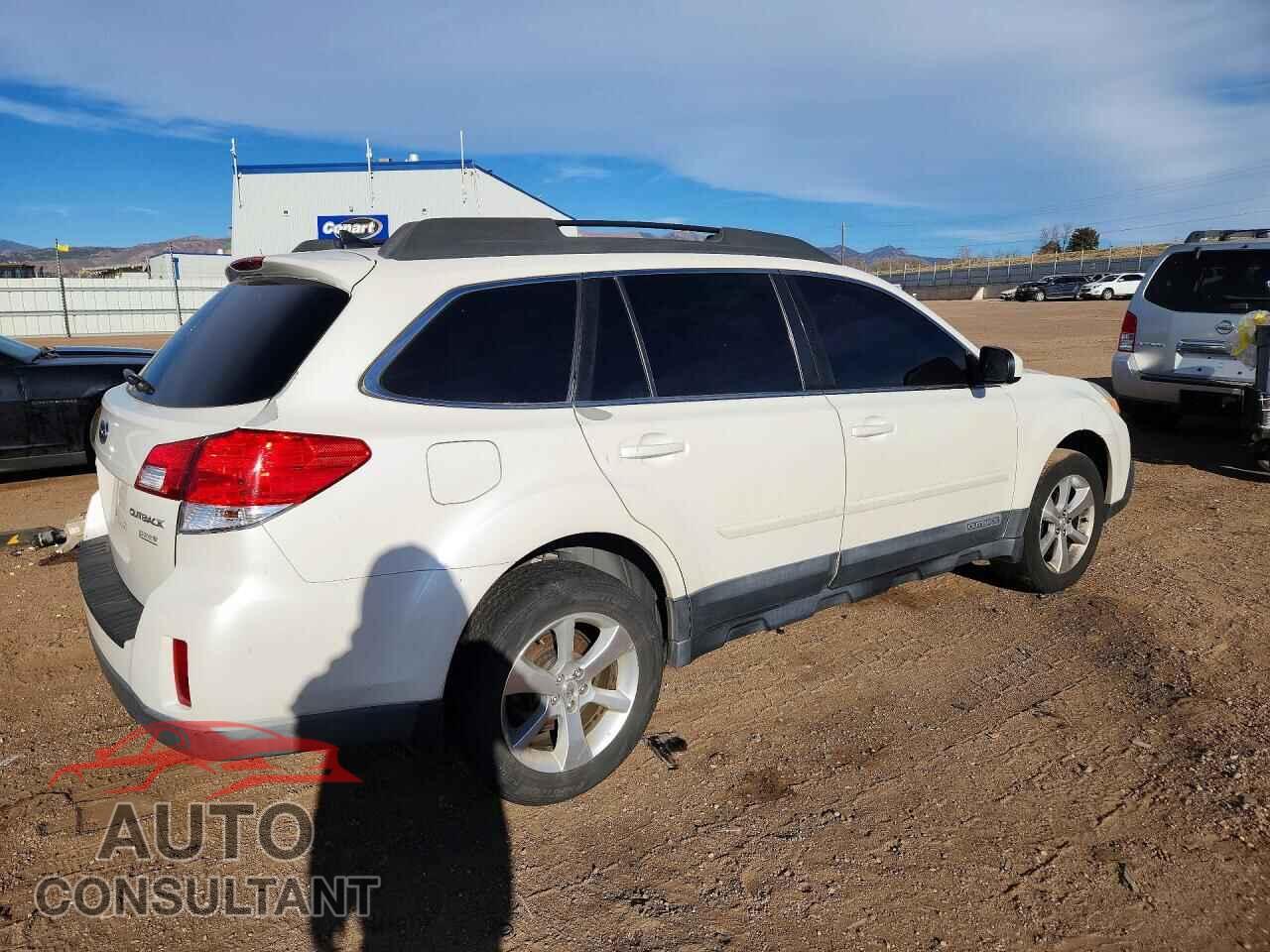 SUBARU OUTBACK 2013 - 4S4BRBLC5D3298772