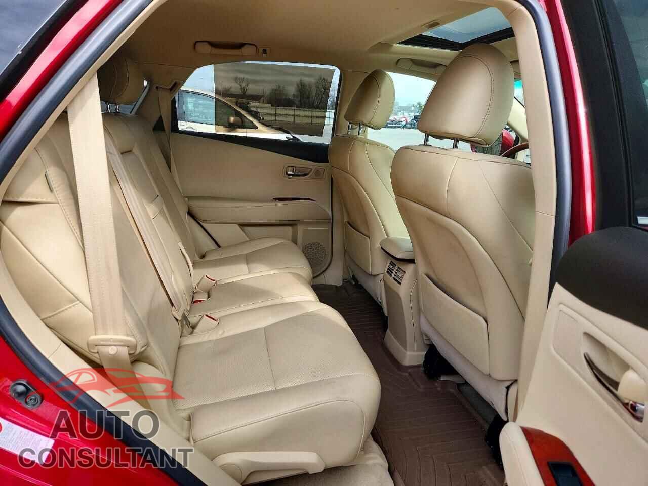 LEXUS RX350 2011 - 2T2BK1BA2BC086432