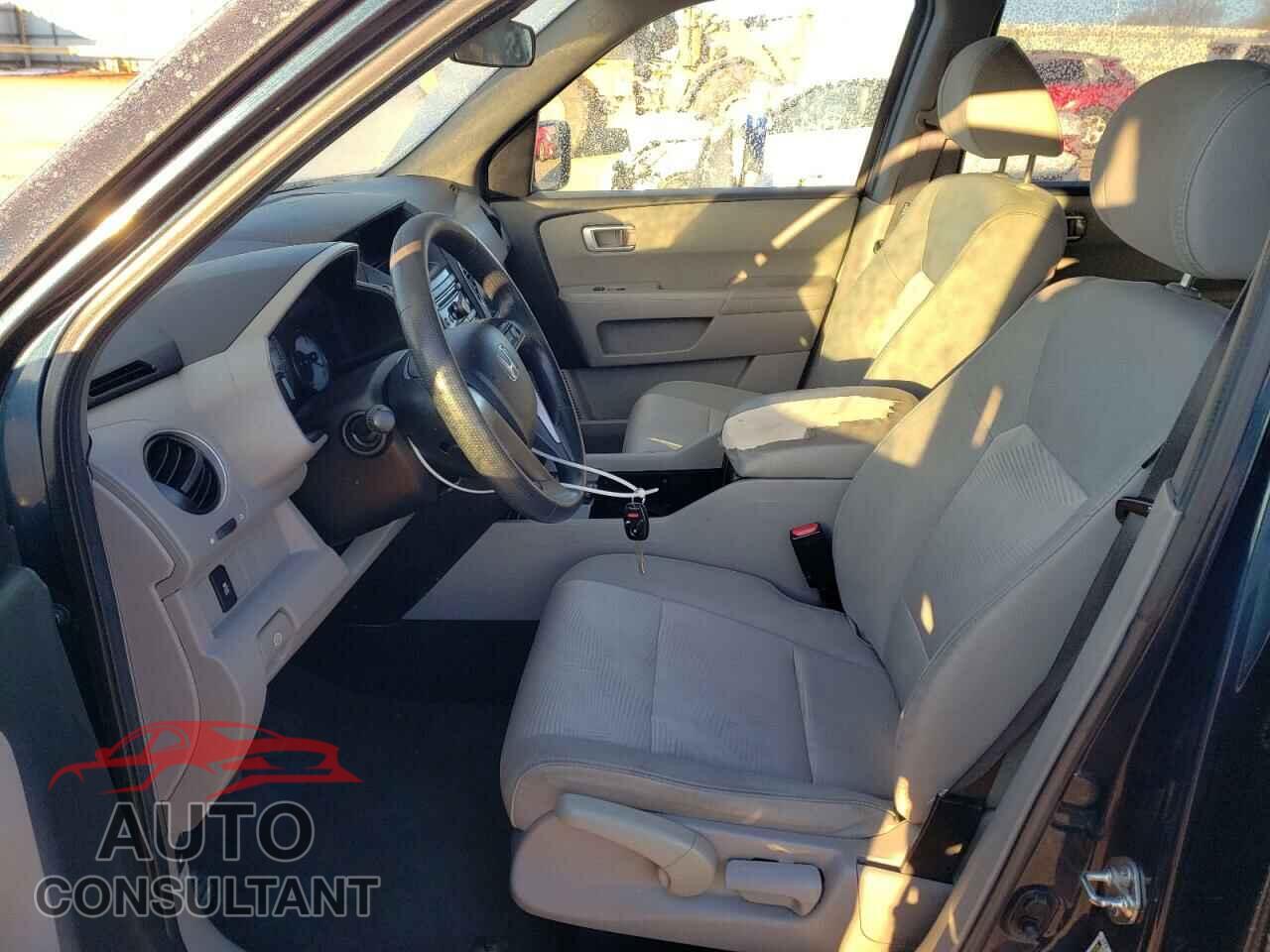 HONDA PILOT 2012 - 5FNYF3H29CB030659