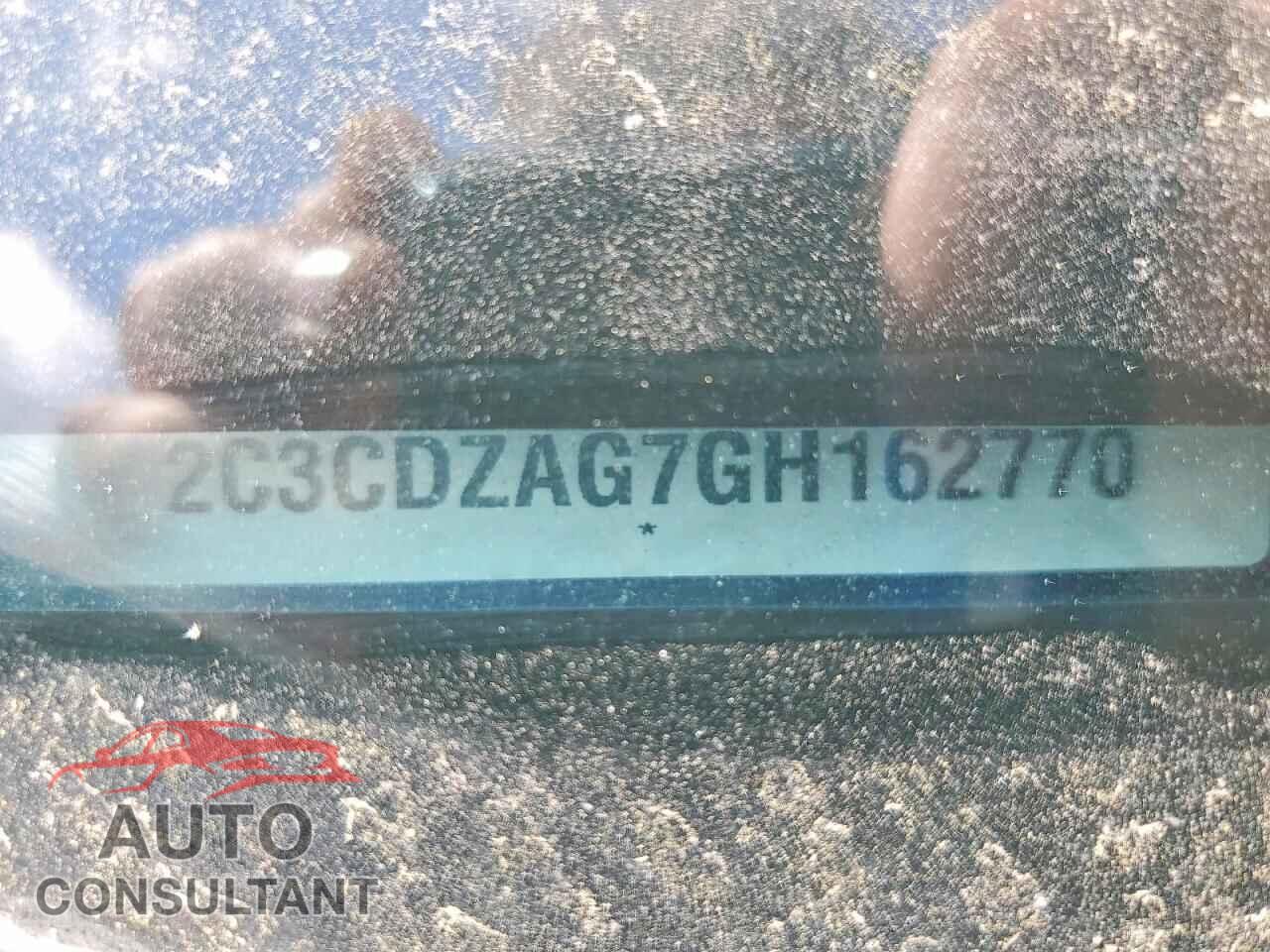 DODGE CHALLENGER 2016 - 2C3CDZAG7GH162770