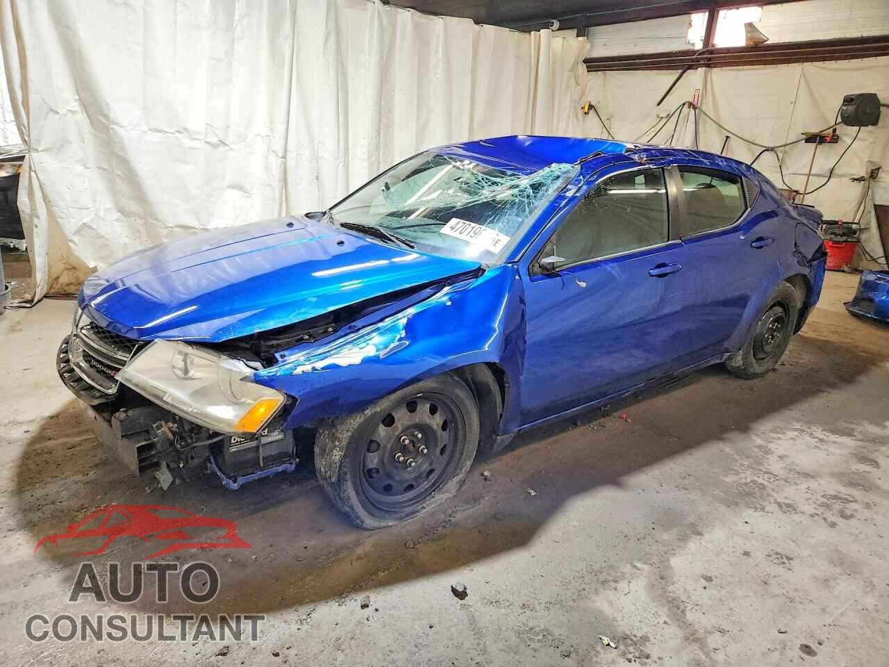 DODGE AVENGER 2013 - 1C3CDZAB9DN614340