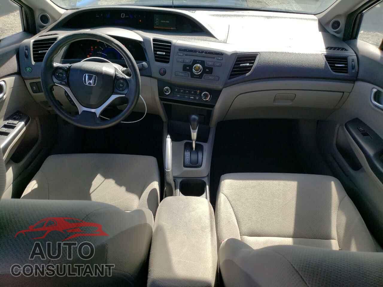 HONDA CIVIC 2012 - 2HGFB2F8XCH610647