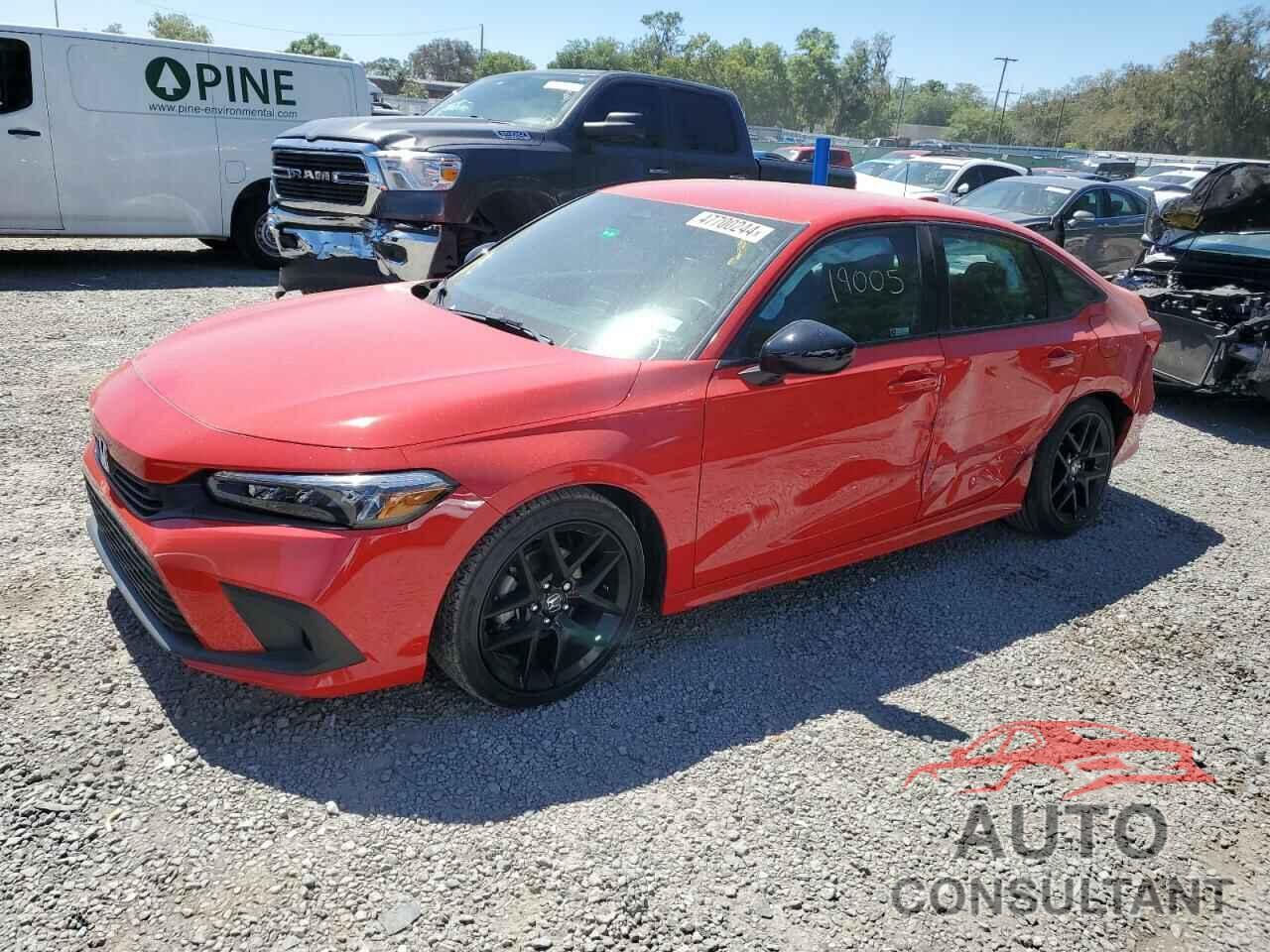 HONDA CIVIC 2023 - 2HGFE2F53PH549208
