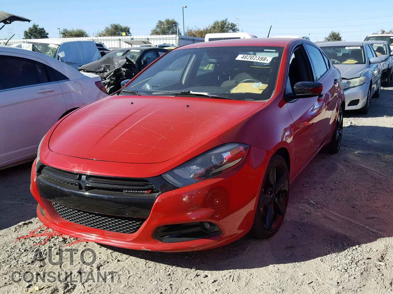 DODGE DART 2016 - 1C3CDFBB2GD539875