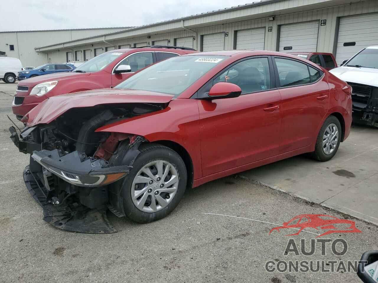 HYUNDAI ELANTRA 2017 - KMHD74LF6HU166365