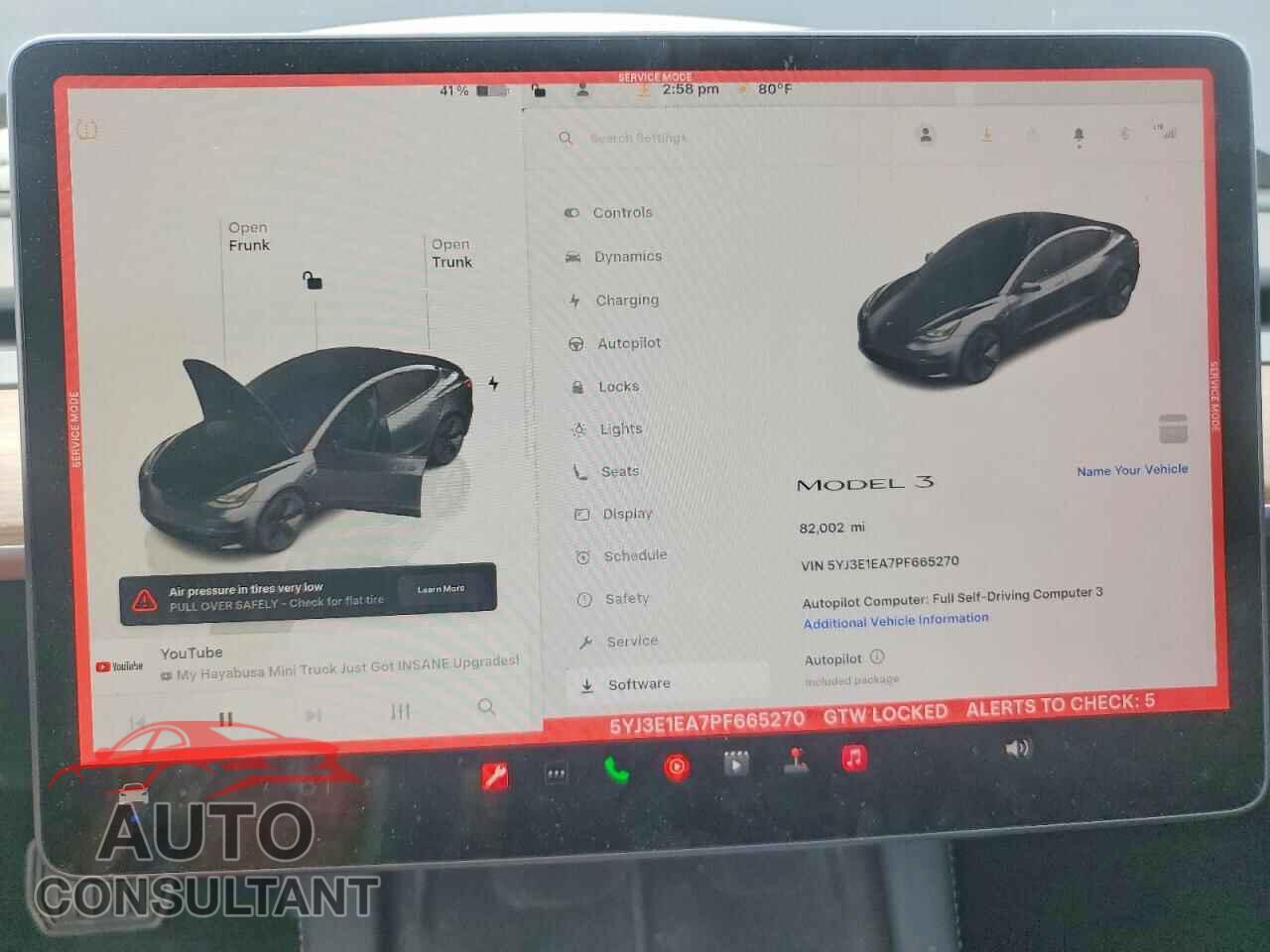 TESLA MODEL 3 2023 - 5YJ3E1EA7PF665270