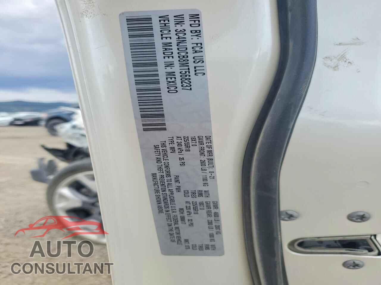 JEEP COMPASS 2021 - 3C4NJDCB8MT568237