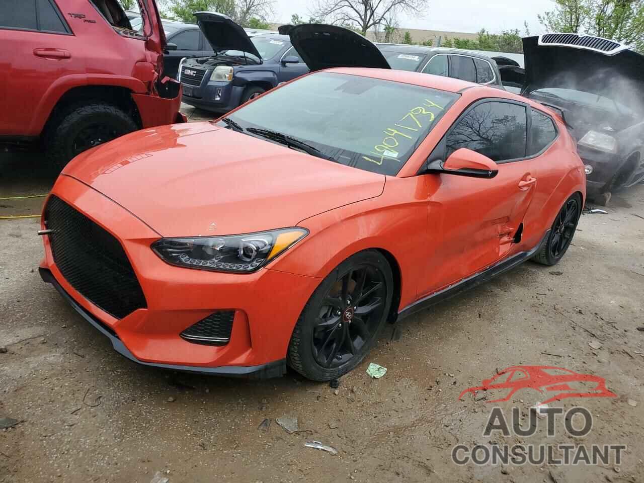 HYUNDAI VELOSTER 2019 - KMHTH6AB0KU008499