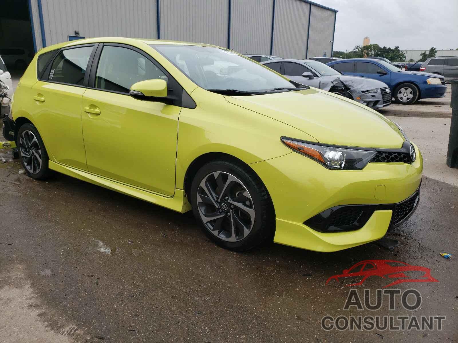 TOYOTA SCION 2016 - JTNKARJE6GJ513466