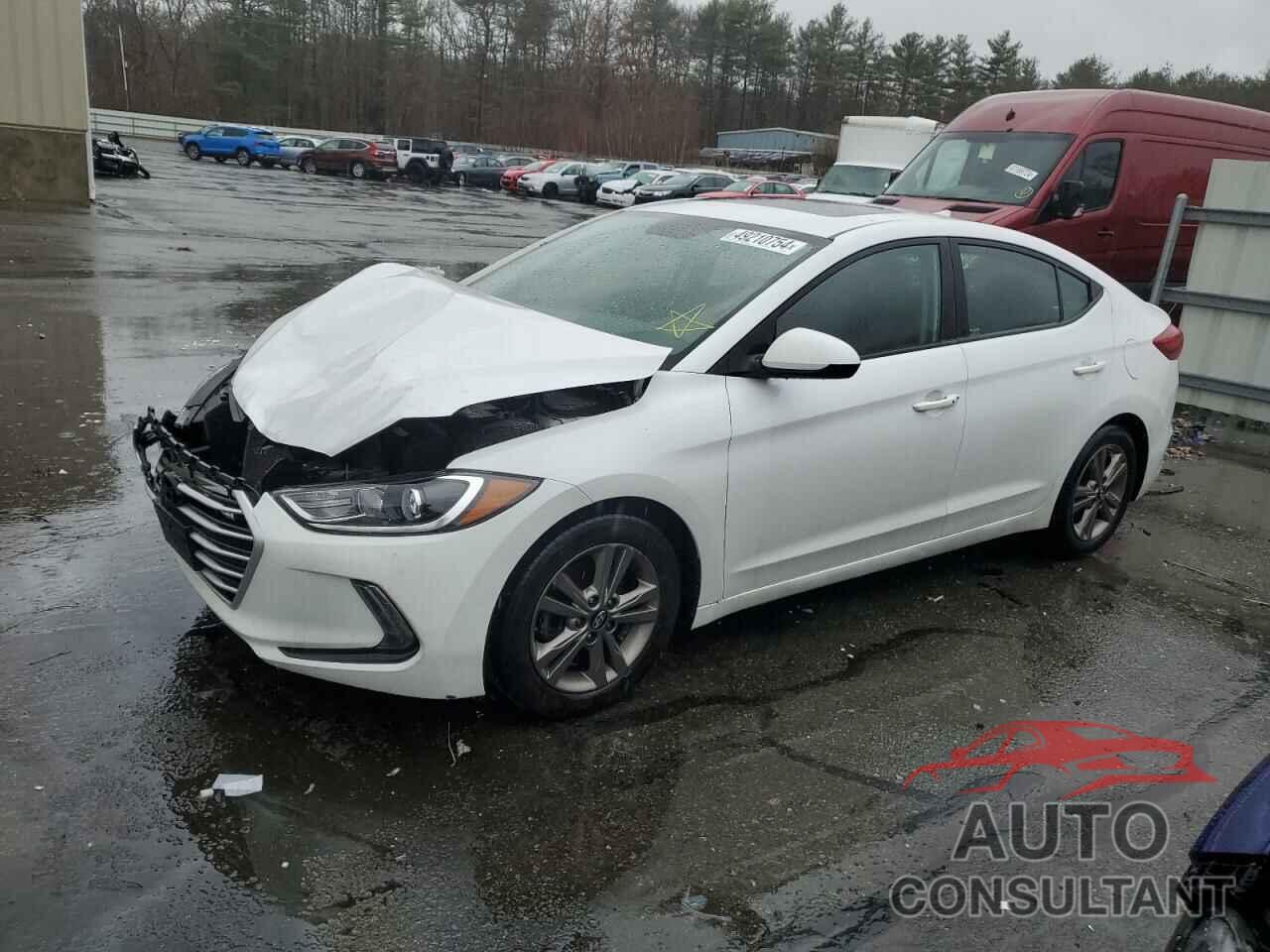 HYUNDAI ELANTRA 2018 - 5NPD84LF9JH384401