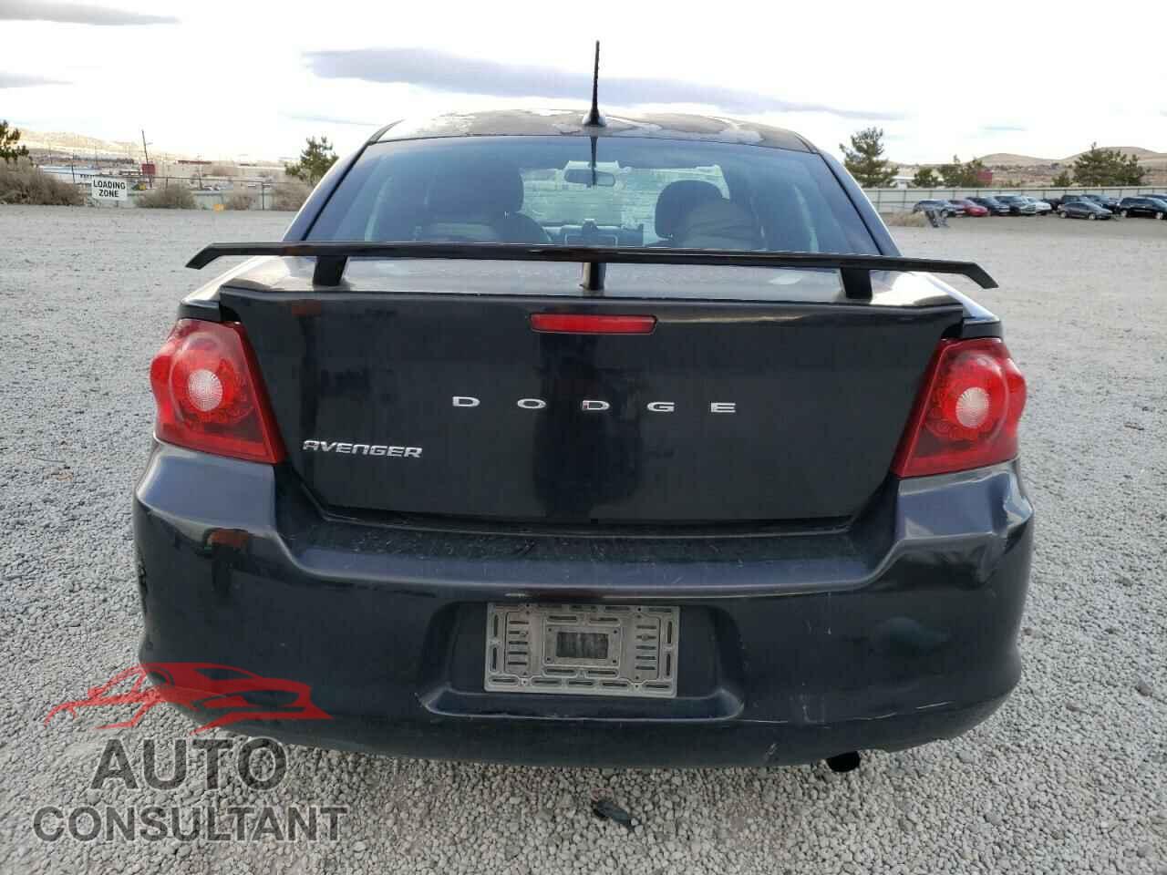 DODGE AVENGER 2012 - 1C3CDZAB9CN322699