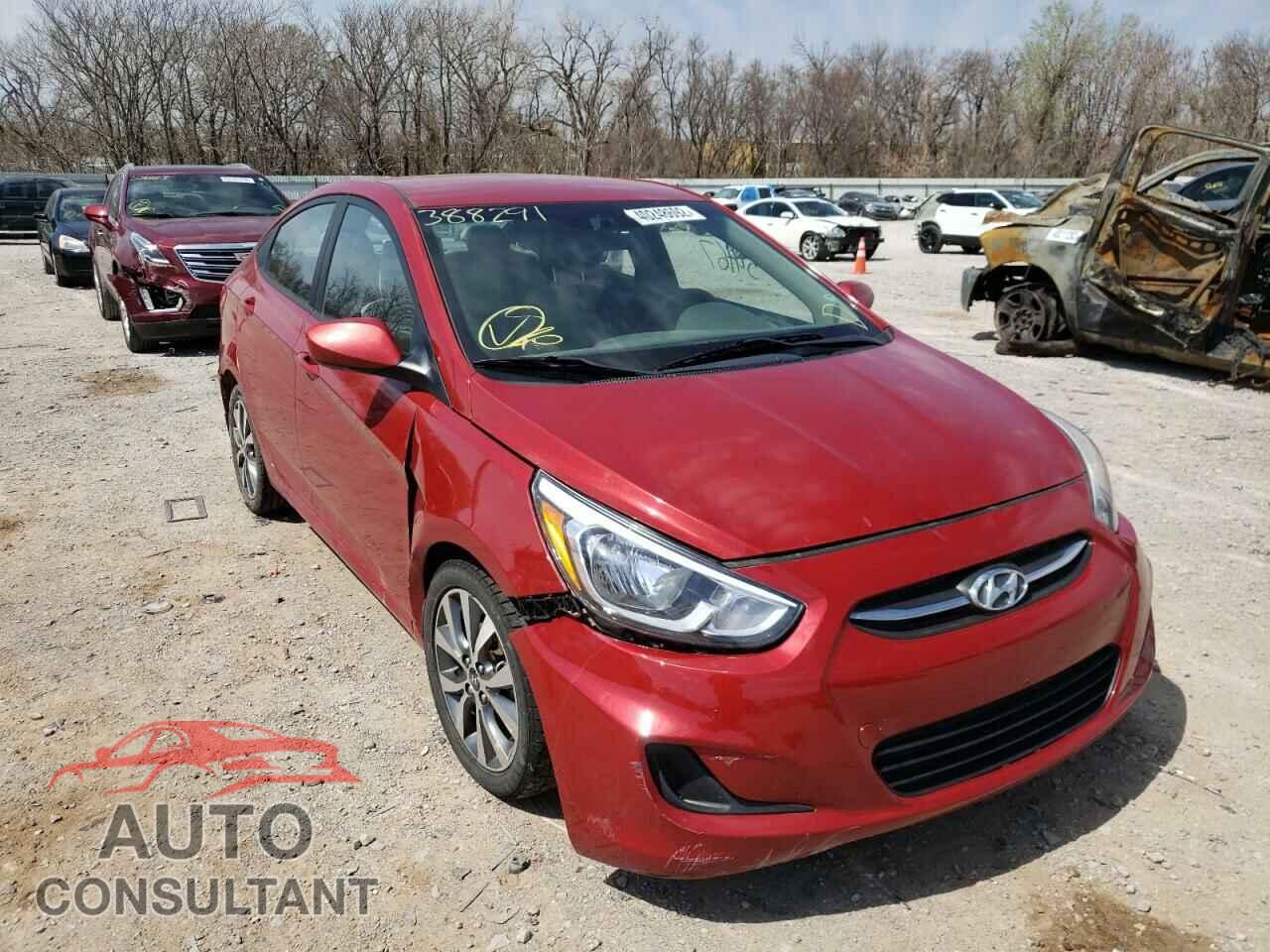 HYUNDAI ACCENT 2017 - KMHCT4AE4HU388291