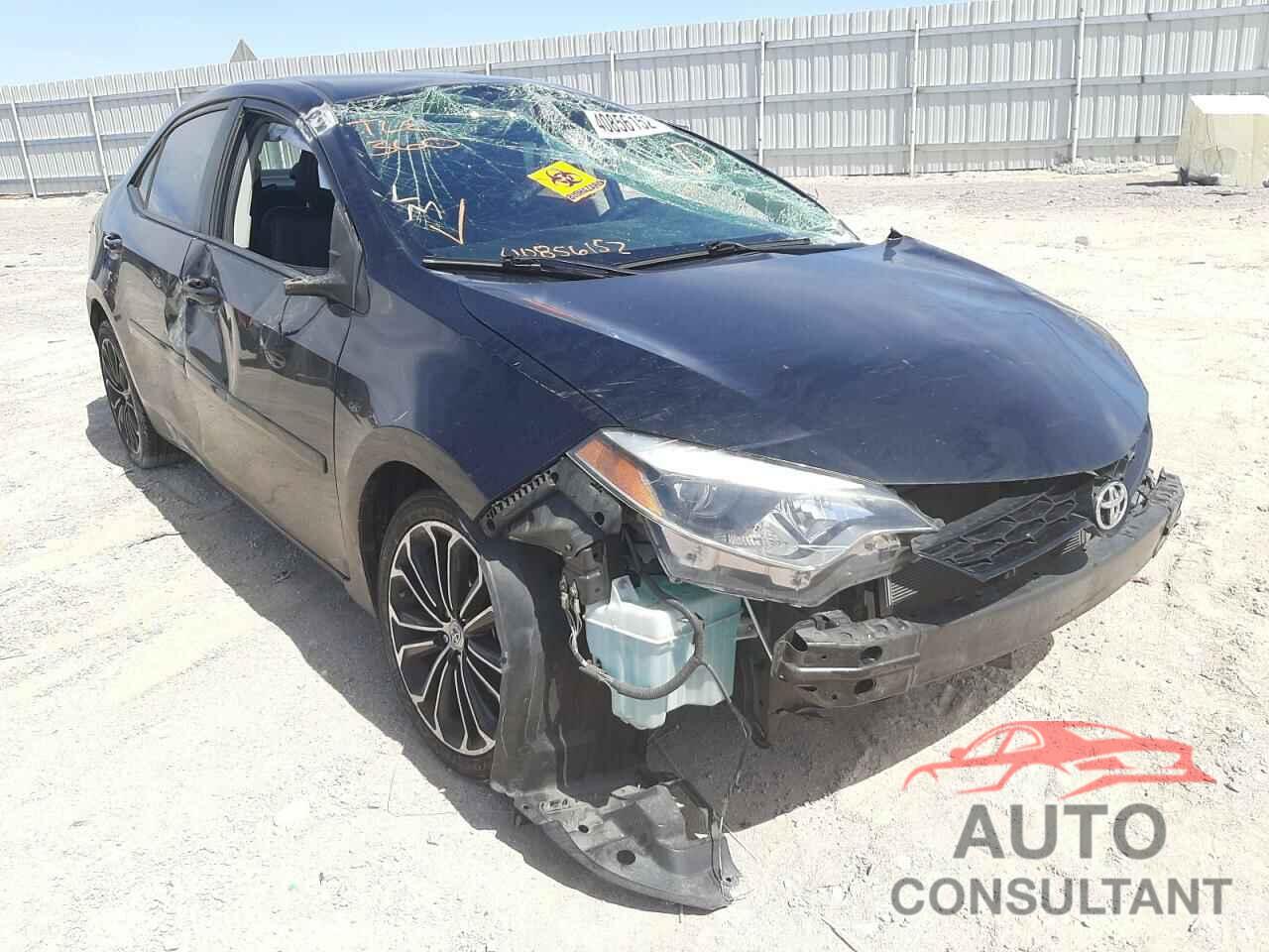 TOYOTA COROLLA 2016 - 2T1BURHE3GC538998