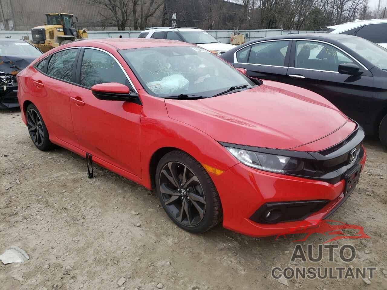 HONDA CIVIC 2019 - 2HGFC2F89KH518764