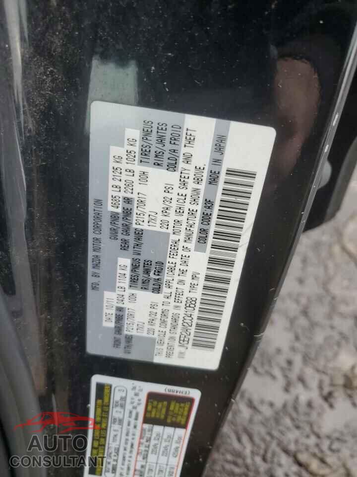 MAZDA CX-7 2012 - JM3ER2AM2C0410688