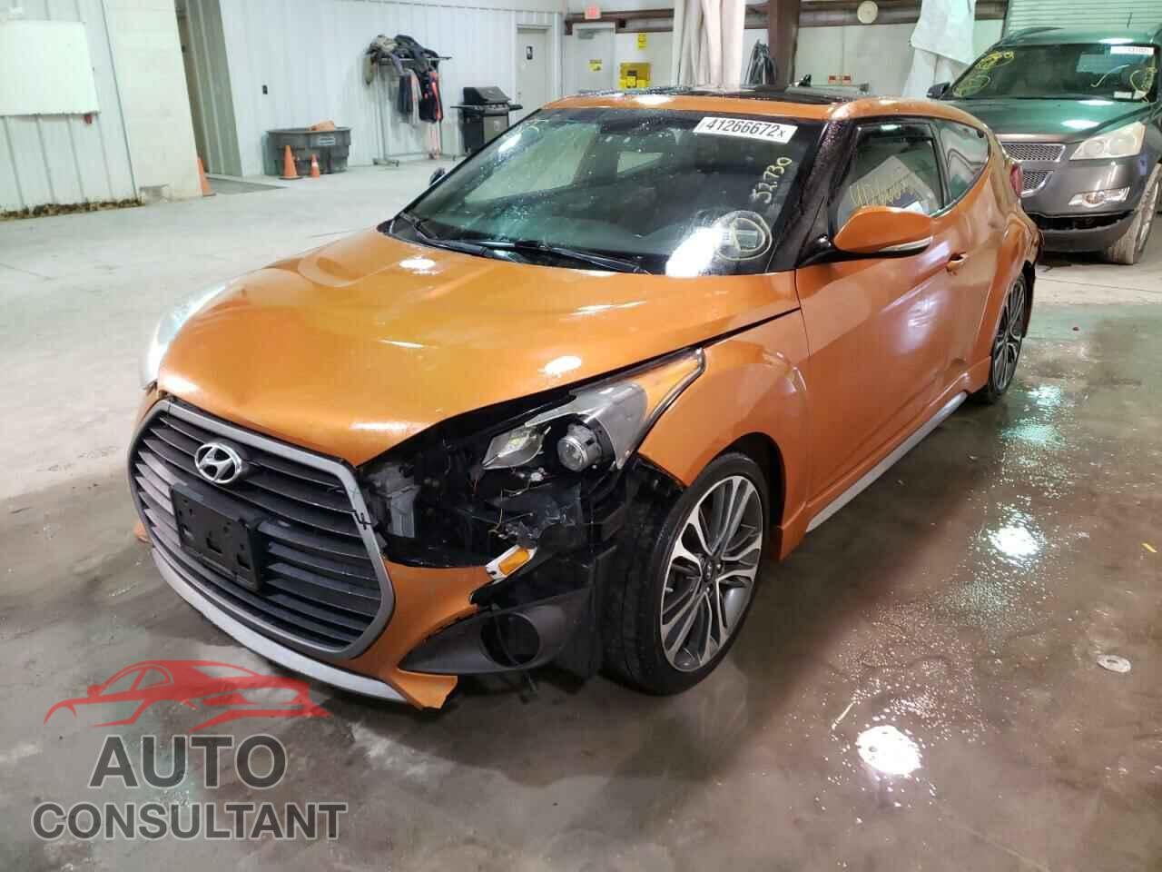 HYUNDAI VELOSTER 2016 - KMHTC6AE1GU275196